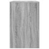 vidaXL Escritorio Gris Sonoma 100 x 50 x 78 cm Madera contrachapada