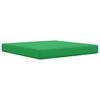vidaXL Coj&iacute;n para sof&aacute; de exterior Verde 80 x 80 x 8 cm Poli&eacute;ster
