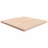 vidaXL Tablero de mesa cuadrada madera de roble sin tratar 90x90x4 cm