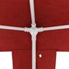 vidaXL Carpa de Fiesta Rojo 600 x 300 x 255 cm PE y acero