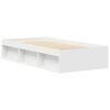 vidaXL Estructura de cama blanca 90x200 cm