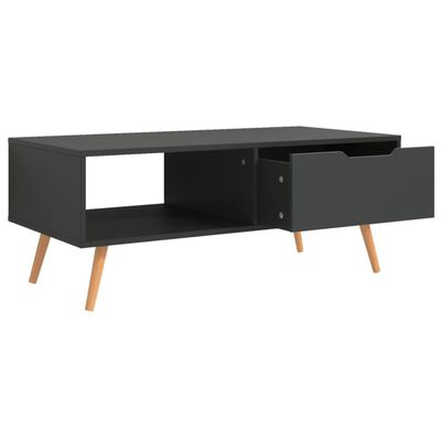 vidaXL Mueble de TV madera de ingeniería gris 100x49,5x43 cm