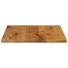 vidaXL Tablero de mesa rectangular madera maciza mango 90x80x3,8 cm