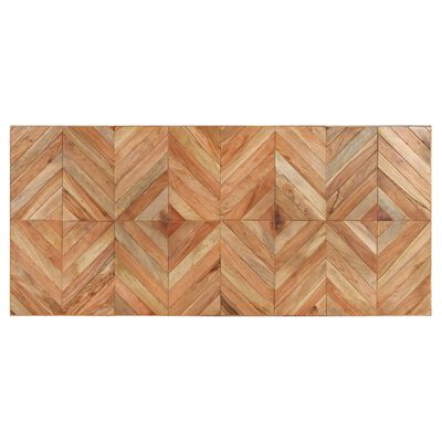 vidaXL Mesa de comedor madera maciza de acacia y mango 200x90x76 cm