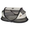 DERYAN Cuna de viaje desplegable Baby Luxe con mosquitera crema