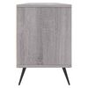 vidaXL Mueble para TV madera contrachapada gris Sonoma 150x30x44,5 cm