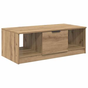 vidaXL Mesa de Caf&eacute; Roble artisan 102 x 50 x 36cm Madera de ingenier&iacute;a