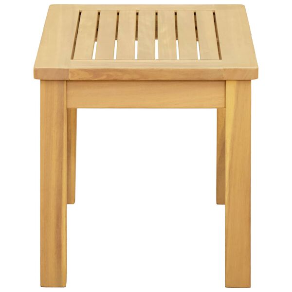 vidaXL Mesa de centro de jard&iacute;n madera maciza de acacia 50x35x36 cm