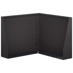 vidaXL Muro de Contenci&oacute;n 50 x 50 x 30 cm Acero Negro