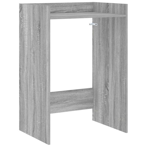 vidaXL Armario para lavadora Gris Sonoma 67,5 x 48 x 97 cm