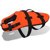 vidaXL Chaleco salvavidas para perros S naranja
