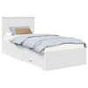 vidaXL Estructura de cama con caj&oacute;n 90 x 190 cm Madera de ingenier&iacute;a