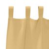 vidaXL Cortinas Opacas con Anillas 2 pcs Beige 175 x 140 cm Poli&eacute;ster