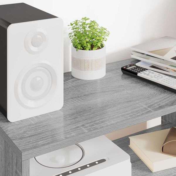 vidaXL Mueble de TV Gris Sonoma 60 x 30 x 40 cm Madera de ingenier&iacute;a