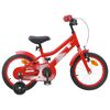 vidaXL Bicicleta Infantil 12 Pulgadas para 2-4 a&ntilde;os Rojo