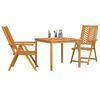vidaXL Conjunto de Comedor de Jardín 7 pcs Marrón