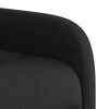 vidaXL Sill&oacute;n reclinable de masaje el&eacute;ctrico tela negro