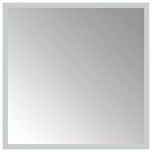 vidaXL Espejo de ba&ntilde;o LED Transparente 40 x 40 cm vidrio templado