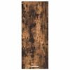 vidaXL Mueble colgante con puerta Roble ahumado 40 x 31 x 100 cm