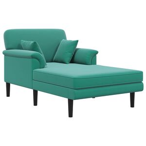 vidaXL Chaise longue Tuquesa Terciopelo