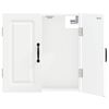 vidaXL Armario para dianas UTRECHT Blanco Brillante