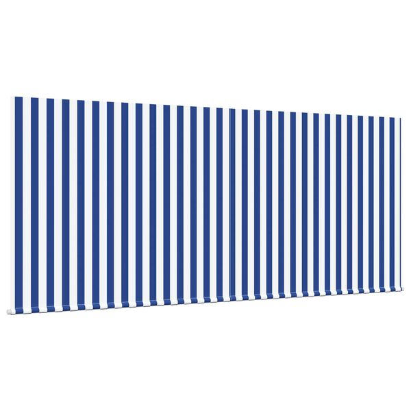 vidaXL Toldo Retr&aacute;ctil Azul y 300 x 200 cm Poli&eacute;ster y Aluminio