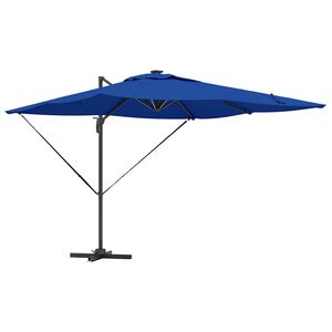 vidaXL Sombrilla Azul Azure 286 x 284 x 270 cm Aluminio y poli&eacute;ster