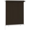 vidaXL Persiana enrollable de exterior 125(ancho)x140(alto)cm marr&oacute;n