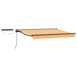 vidaXL Toldo Retr&aacute;ctil El&eacute;ctrico Arena 5 x 3,5 m