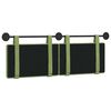 vidaXL Cabecera Colgante Verde claro 150 x 55 x 5 cm Terciopelo