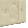vidaXL Cabecera Colgante Crema 100 cm Cuero sint&eacute;tico