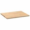 vidaXL Encimera de cocina rectangular madera maciza roble