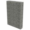 vidaXL Muro de gaviones con cubiertas acero galvanizado 100x20x150 cm