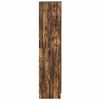 vidaXL Cantero Roble ahumado 35 x 39 x 168 cm Madera contrachapada