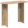 vidaXL Mesa Consola Roble artisan 100 x 39,5 x 75 cm