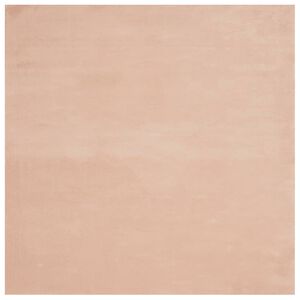 vidaXL Alfombra de pelo corto suave lavable HUARTE rosado 200x200 cm