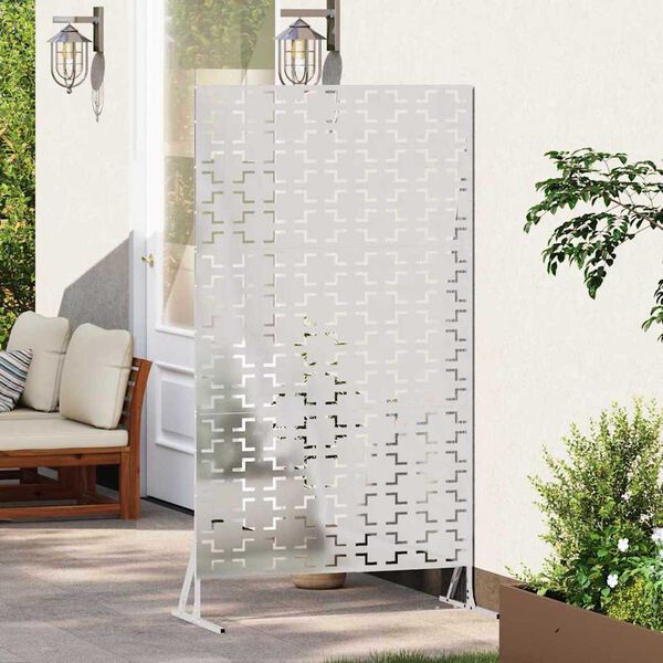 vidaXL Pantalla de Privacidad Gris Acero