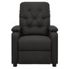 vidaXL Sillón de masaje eléctrico tela negro