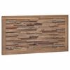 vidaXL Cabecero de Cama Natural Madera de teca maciza