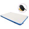 vidaXL Plataforma flotante inflable azul y blanco 200x150x15 cm