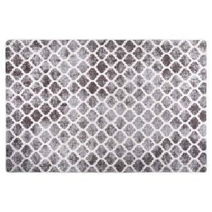 vidaXL Alfombra lavable patchwork antideslizante multicolor 80x150 cm
