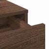 vidaXL Mesa Tocador Marrón 50 x 41 x 140 cm Madera de ingeniería