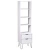 vidaXL Estanter&iacute;a New York madera maciza de pino blanca