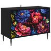 vidaXL Mueble de TV KIEL 69 x 33 x 50,5 cm Roble Negro