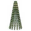 vidaXL &Aacute;rbol de Navidad LED 150 cm 240 LED Blanco C&aacute;lido Acero Verde