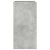 vidaXL Armario para lavadora Concreto 67,5 x 48 x 97 cm