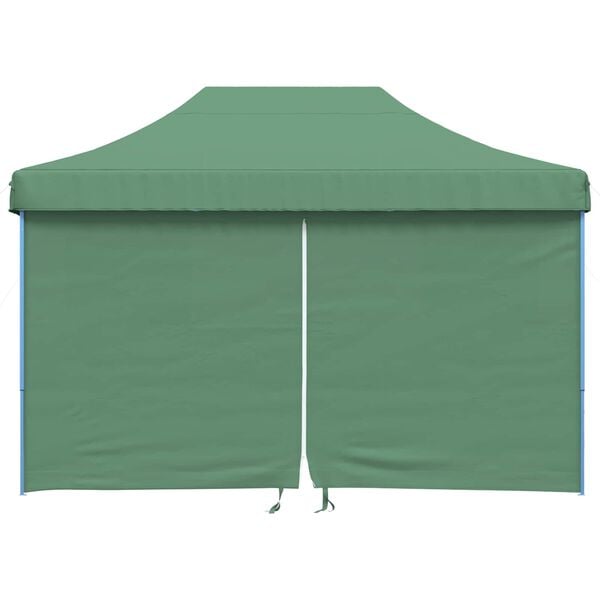 vidaXL Carpa de Fiesta Verde 279 x 410 x 315 cm Tela Oxford