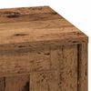 vidaXL Armario de Noche 2 pcs Madera vieja 44 x 34,5 x 45 cm