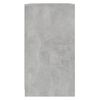vidaXL Aparador de madera contrachapada gris hormig&oacute;n 70x40,5x75 cm