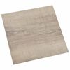 vidaXL Tablones de suelo autoadhesivos Madera envejecida